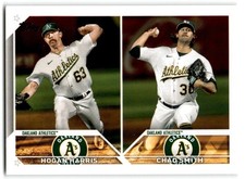 2023 Topps Update Hogan Harris/Chad Smith Rookie Oakland Athletics #US49