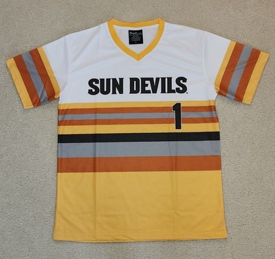 ASU Arizona State Sun Devils SGA Tequila Sunrise L Baseball Jersey