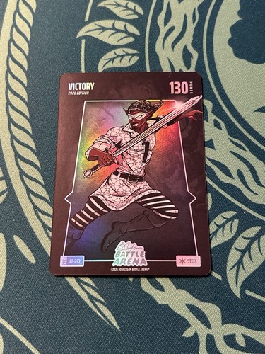 Victor Wembanyama VICTORY Steel Battlefoil Bo Jackson Battle Arena 2026 Edition