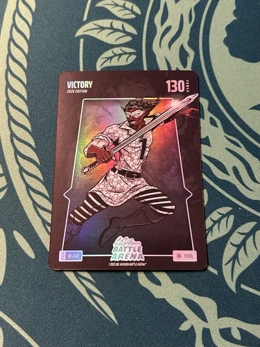Victor Wembanyama VICTORY Steel Battlefoil Bo Jackson Battle Arena 2026 Edition