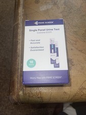 Prime Screen Single Panel Urine Test Cotinine COT 10 Tests