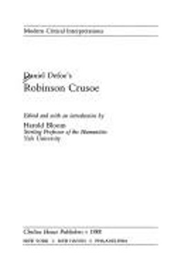 Daniel Defoe's Robinson Crusoe Hardcover