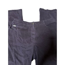 St. John Sport By Marie Gray Espresso Brown Straight Leg Pants, Women's Size 8