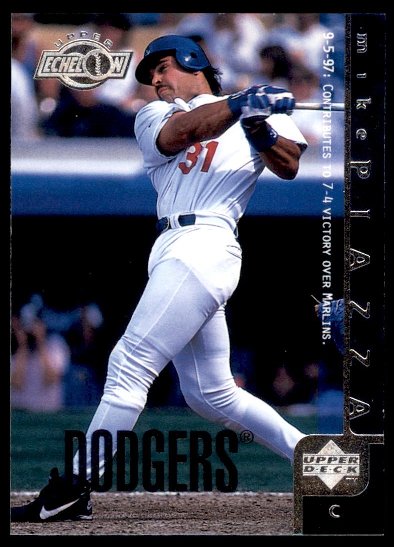 1998 Upper Deck #453 Mike Piazza UE Dodgers