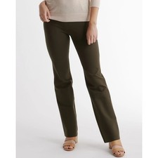 Quince Ultra-Stretch Ponte Bootcut Pants Petite Small PXS Office Attire