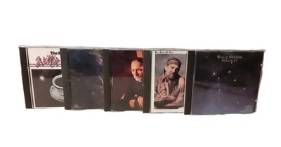 Lot of (5) Willie Nelson CDs *Stardust-San Antonio Rose-Healing Hands-Best of