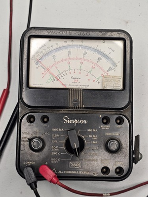 #ad Simpson 260 Series 7M Volt OHM MILIAMMETER $148.88