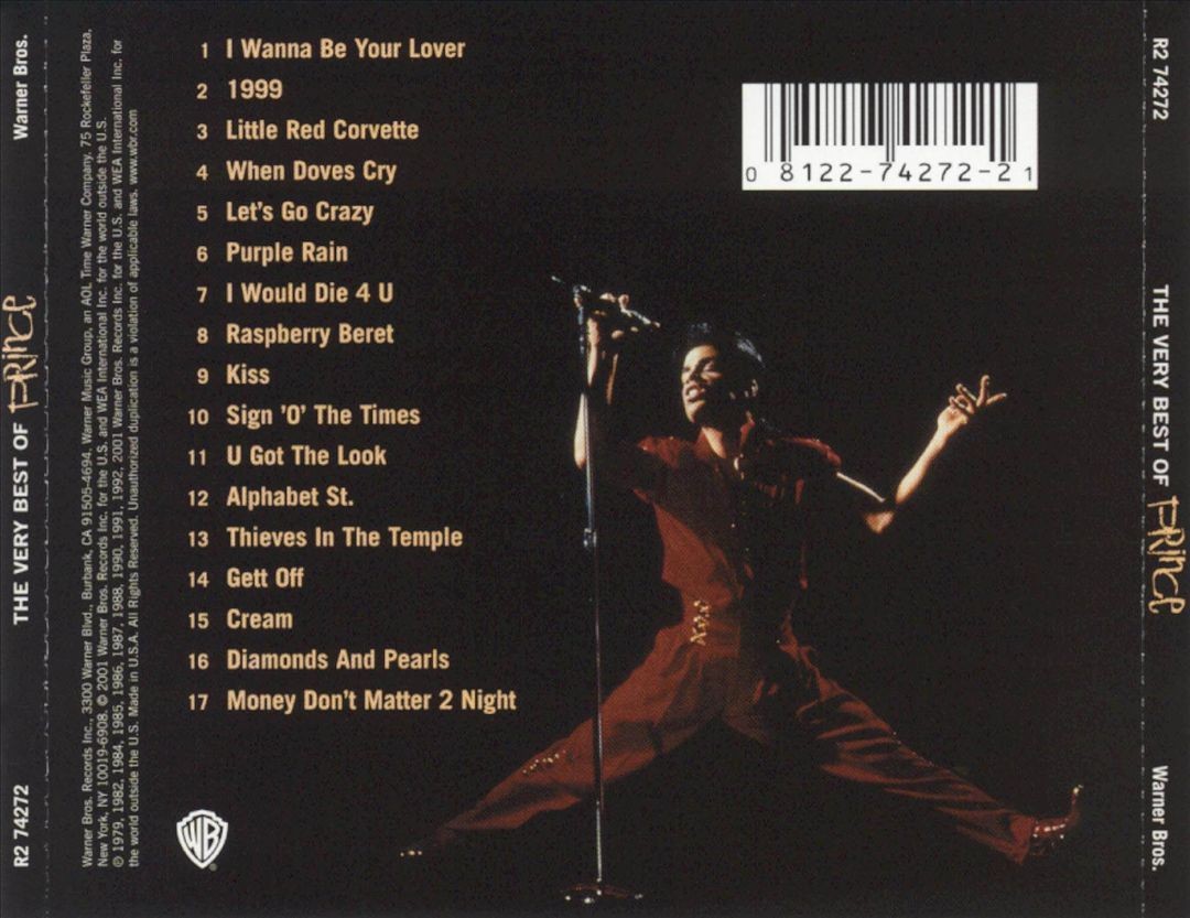 PRINCE - THE VERY BEST OF PRINCE NEW CD