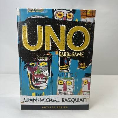 Jean Michel Basquiat uno game artiste series No. 1 Highly Collectible