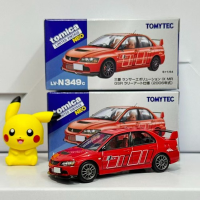 #ad #ad Tomica Limited Vintage N349c MITSUBISHI LANCER GSR EVOLUTION IX MR Ralliart $34.99