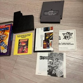 NES Capcom Strider Famicom Software Complete Collectible No Japan Released