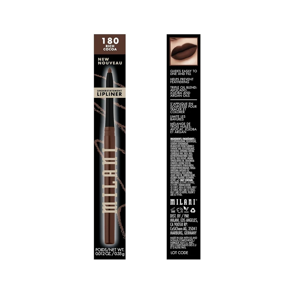 Milani Understatement Lipliner Pencil - Highly Pigmented Retractable Soft, Easy  - Image 2 of 4