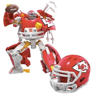 Transformers NFL Kansas City Chiefs KC-59 5.5-Inch Action Figure Changes from Ro