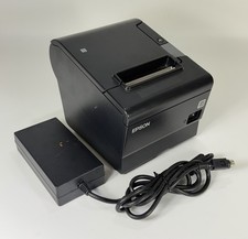 Epson TM-T88VI M338A POS Compact Thermal Receipt Printer - LAN USB RS232