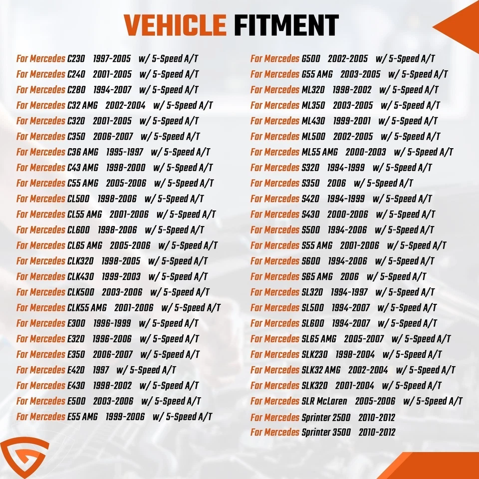 Placa condutora de transmissão para Mercedes Benz com conector + junta + kit de filtro - Imagem 3 de 4