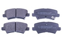 Denckermann Bremsbelagsatz, Scheibenbremse B111688 FüR Kia