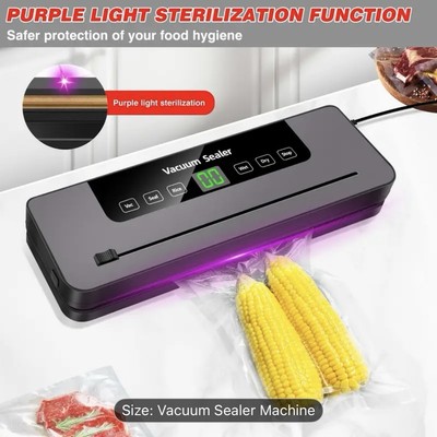 Vakuumiergerät 65ka 5 Modi 10 Versiegelungsbeutel Automatisch Food Saver