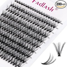 Individual Cluster Lashes Extensions 30D 0.07 D Curl 8-16mm Mixed Trays Extensio