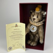Steiff Teddy Clown Gespritzt NEW /w BOX 9742 28 cm Teddy Bear 1993 420023