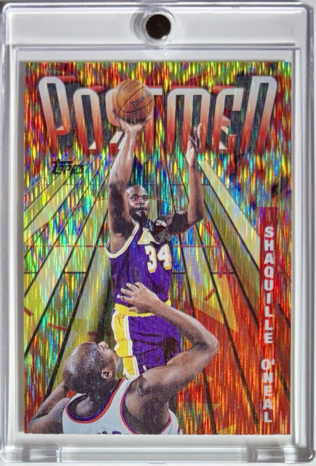 Shaquille O'Neal 1998-99 Topps Season's Best POSTMEN Insert #SB21 | RARE LAKERS