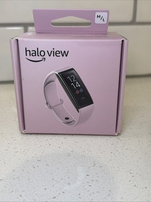 Amazon Halo View Activity Tracker Watch Lavender Dream Fitness Tracker Size M/L