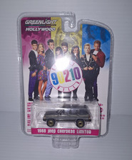 Greenlight Hollywood Beverly Hills 90210 1988 Jeep Cherokee Limited 1:64 Gray