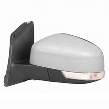 FORD FOCUS MK3 2010-2018 LEFT PASSENGER SIDE ELECTRIC DOOR WING MIRROR PRIMED