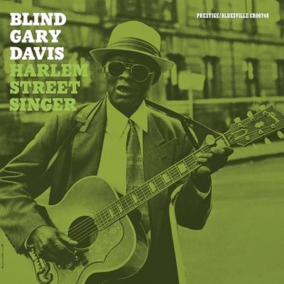 REVEREND GARY DAVIS - HARLEM STREET SINGER BLUESVILLE ACOUSTIC SOUN - G11501z