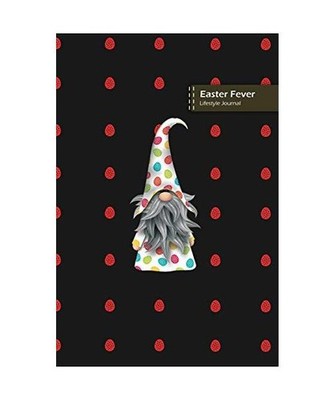 Easter Fever Lifestyle Journal, Blank Write-in Notebook, Dotted Lines, Wide Rule