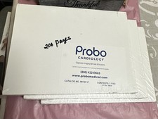 Probo Cardiology paper 3 pads 200 Sheets Each NEW