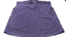 FIGS Technical Collection Scrub Top Medical Sz L Deep Purple Rafaella PO 2197