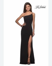 La Femme 28176 Evening Dress 2 Black Formal Prom Wedding Guest