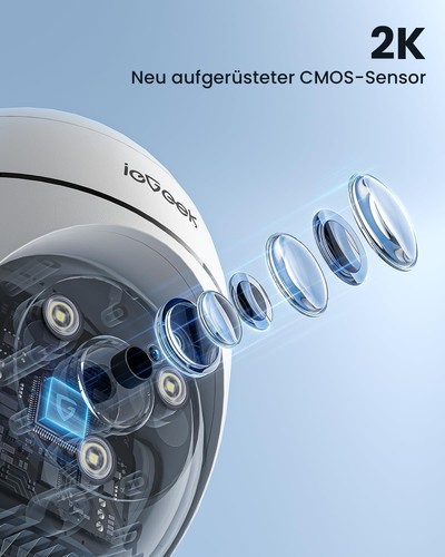 ieGeek 3MP Überwachungskamera Aussen WLAN Automatische Verfolgt 24/7 4K Aufnahme - Bild 3 von 10