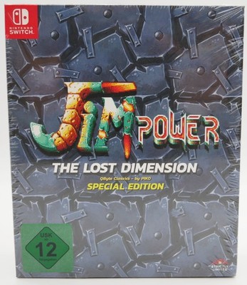 Jim Power The Lost Dimension SpecialEdition Nintendo Switch eingeschweißt SEALED