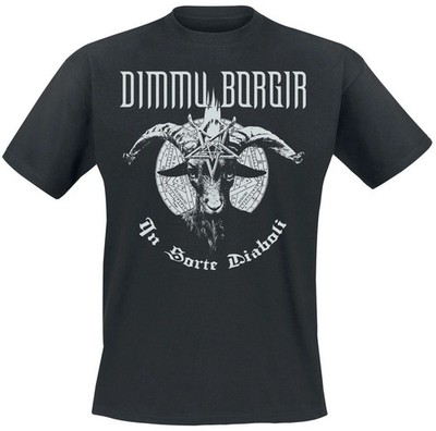 Dimmu Borgir T-Shirt Herren In sorte diaboli schwarz Band-Merch, Bands