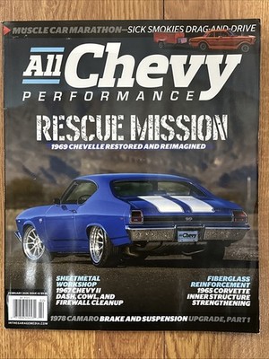 All Chevy Performance Magazine Issue 62 February  2026 Rescue Mission