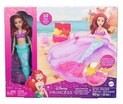 Disney Princess Ariel Meerjungfrau Puppe   Pool Set mit Knet-Sand