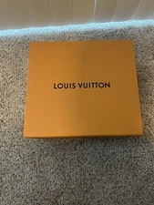Louis Vuitton Authentic Pull Out Empty Orange Gift Box 12"x11"x6"