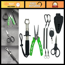 Saltwater Resistant Fishing Pliers Set, Hook Remover Split Ring Tool, Ice Fish