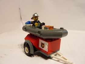 City 7239 Fire Engine With Instructions Used