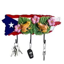 Limited Edition Puerto Rico Souvenirs, Puerto Rican Wall Art Decor with Hook ...