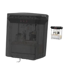 Popcorn Machine Cover - Waterproof 420D Popcorn Cart Size: 21"L X 18"W X 25"H