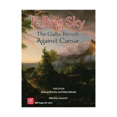 GMT Wargame Falling Sky - The Gallic Revolt Against Caesar (1st Ed) Box VG+/NM