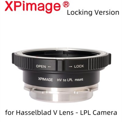 XPimage Lock Adapter for Hasselblad V Lens to ARRI ALEXA MINI LF LPL Cine Camera