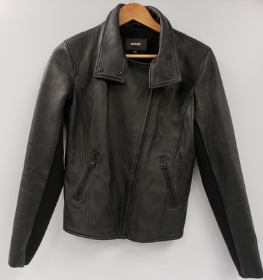 (I-37379) Mackage SANDY-R  Lambskin Jacket - Size Medium