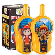 Kids Walkie Talkies 2 Pack, Construction Theme, Outdoor Camping Toys Birthday...