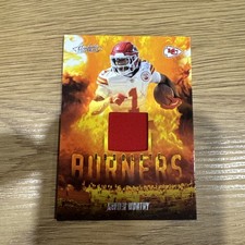 2025 Panini Absolute #ABU-XWO Xavier Worthy Absolute Burners