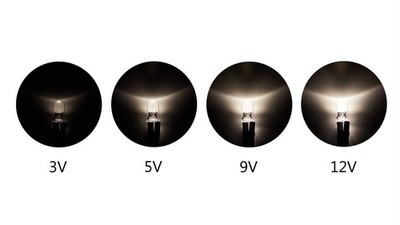 Pre-Wired LEDs ~ 3-12 Volt DC ~ Diffused ~ Wide Angle