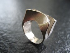 Ring Silber 925 Lapponia Finnland Design Björn Weckström Vintage Design 1977