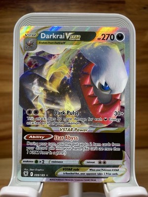 The Pokémon Company Pokémon TCG Darkrai VSTAR 099/189 Astral Radiance Ultra Rar 